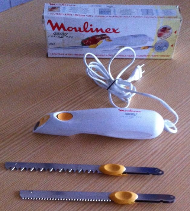 faca electrica nova em caixa