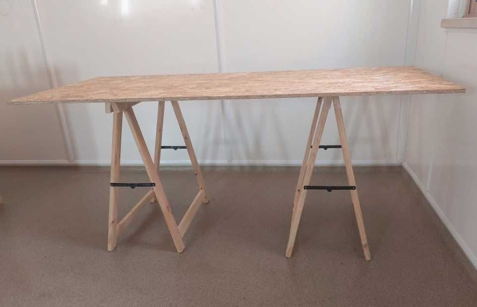 MESA ~ 195x90cm envernizado