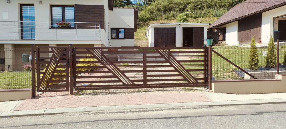 Brama przesuwna nowoczesna nr.5