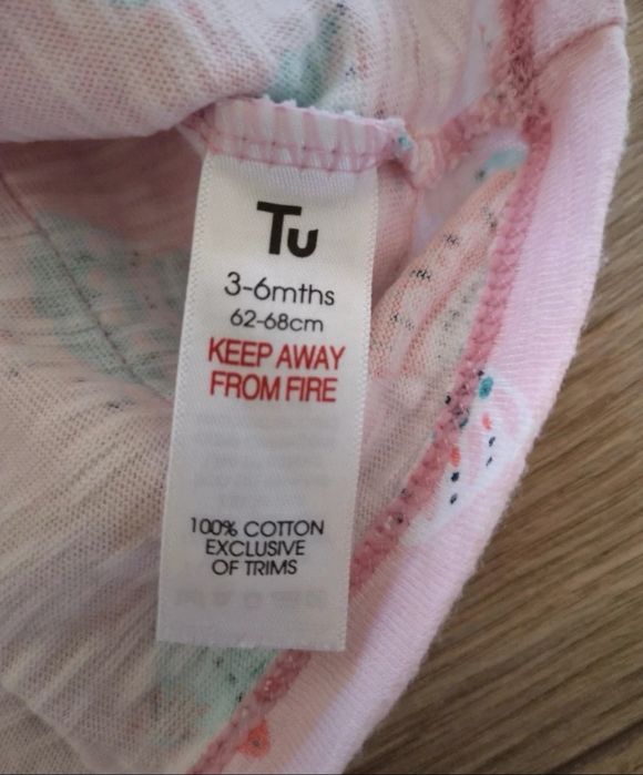 3 koszulki na lato dla dziewczynki 68