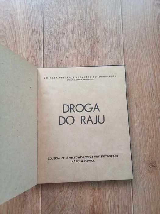 Droga do raju Karl Pawek. Światowa wystawa album