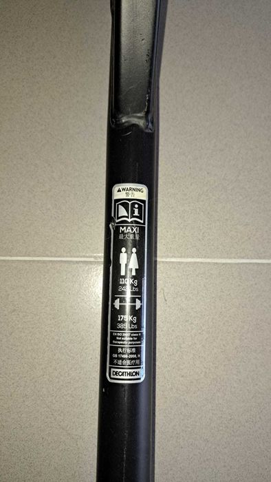 Rack + banco de musculação + conjunto de halteres/barra