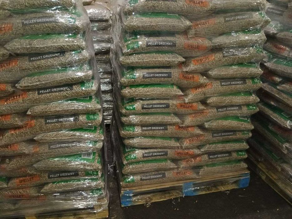 Pellet iPELLET sosnowy 6 mm klasa A1 – paleta 65×15 kg, dostawa GRATIS