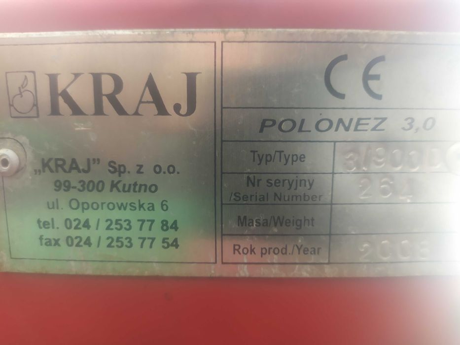 Agregat uprawowo-siewny UNIA 3/900D