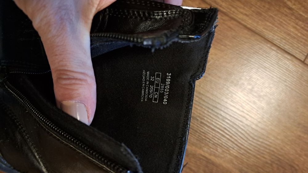 Buty czarne Zara 32