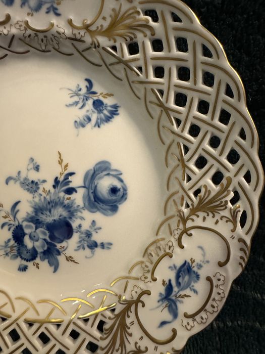 Meissen - ażurowy talerzyk