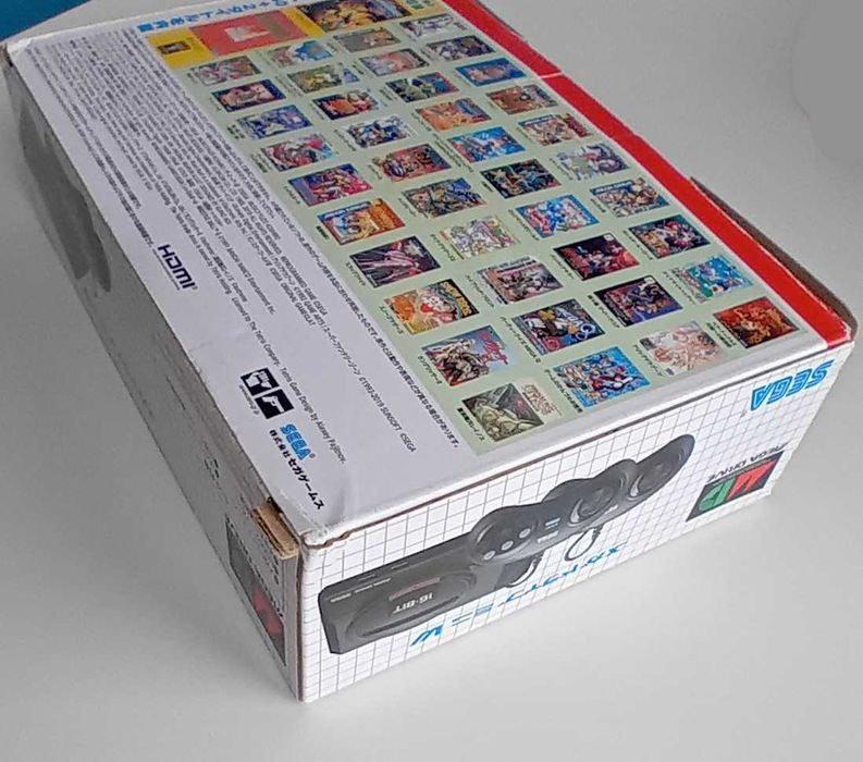 SEGA Mega Drive Mini Konsola 2 kontrolery 40 gier HAA-2523