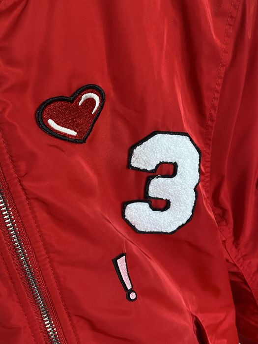 Бомбер для красунь, яскавий з  аплікаціями, розмір- S, бренд H&M