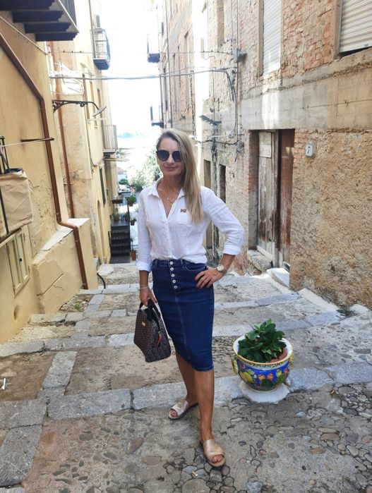 Spódnica Guess wysoki stan xs
