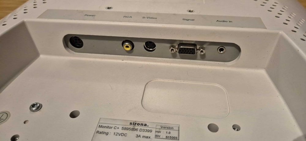 Monitor Sirona Sivison Monitor C+ D3399