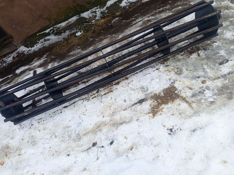 Wał rurowy 250 cm długość, 50 cm szerokość na ośkach 45mm