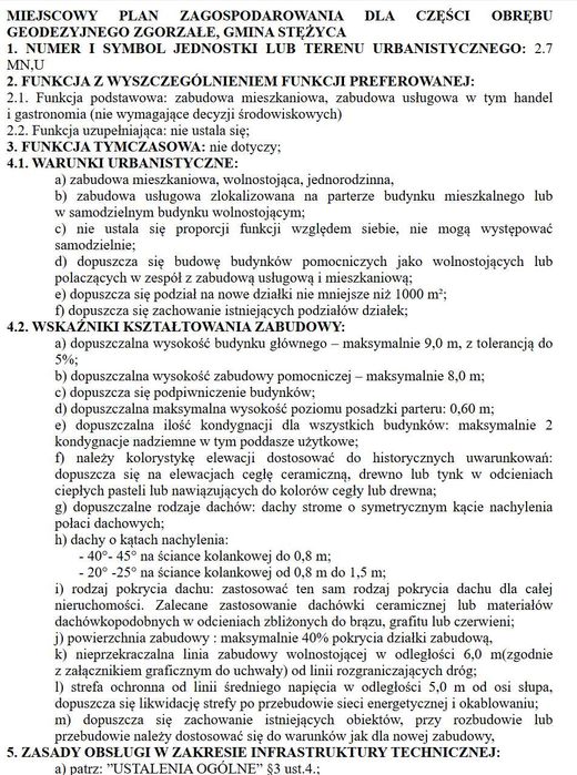 Działka na Kaszubach