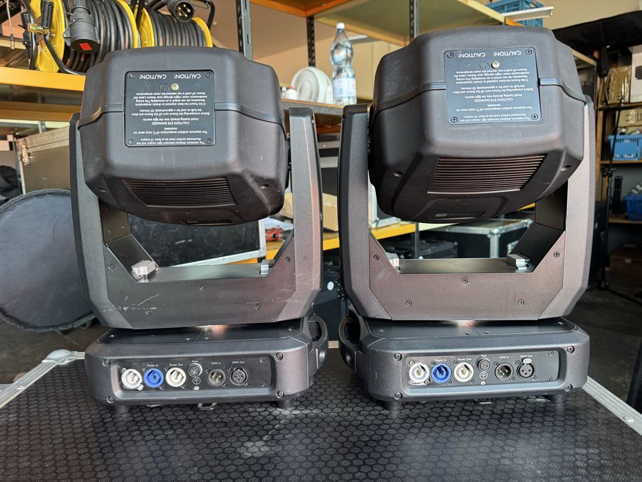 Showtec phantom 3r hybrid ruchome glowy z case