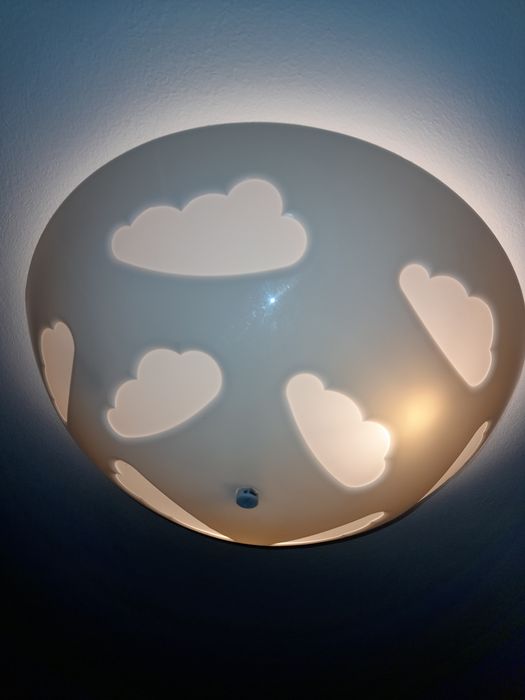 Lampa plafon ikea skojig
