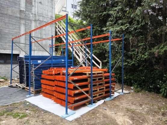 Estantes Industrial Piking com 3 níveis prateleira nova