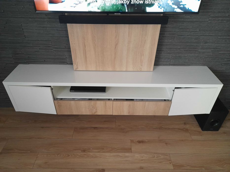 Szafka RTV na wysoki połysk