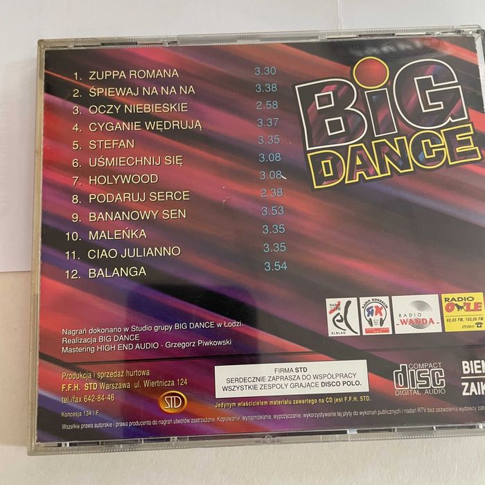 Big Dance - Bananowe Sny płyta CD wyd. STD