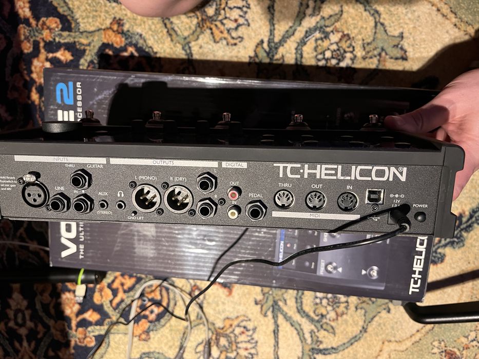 Tc helicon voicelive 2 efekt wokalny harmonizer
