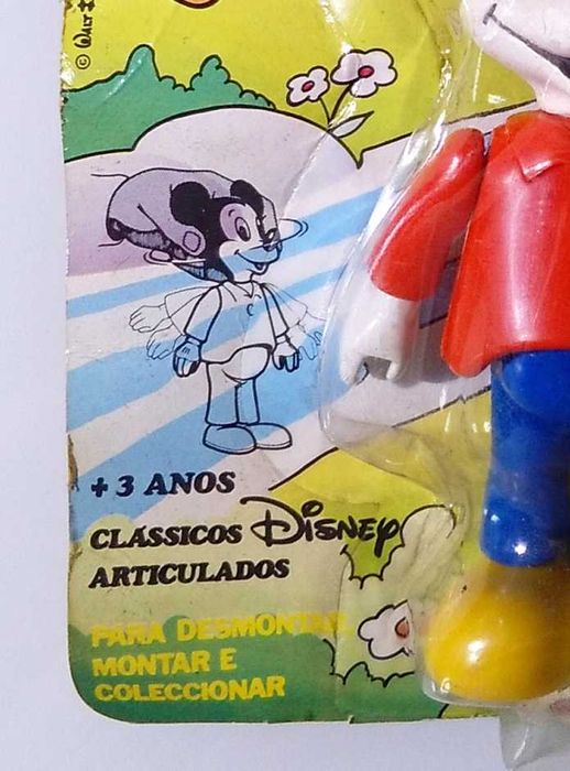 Antigo Boneco "Mickey Walt Disney" da Brimpol ~ Anos 80 ~ Novo ~ RARO