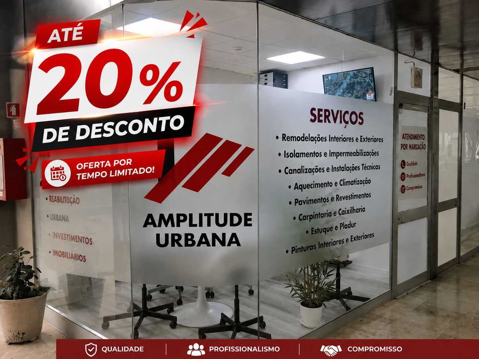 Remodelações com garantia dos trabalhos! Aproveite a nossa campanha de Verão com Desconto