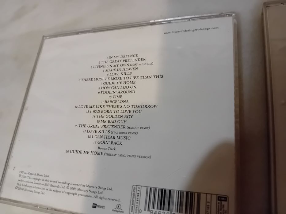Conjunto de 2 Cds Freddie Mercury