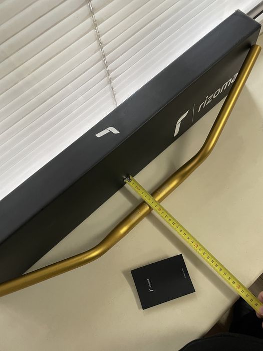 Руль кермо Rizoma оригінал 22-29 мм золото