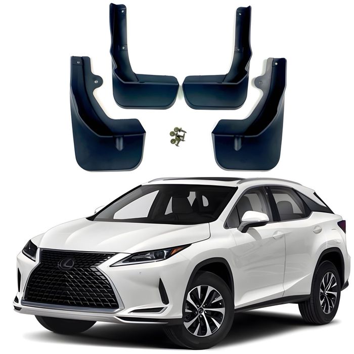 Бризковики Lexus RX 2019-2022, комплект 4 шт.