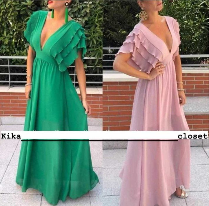 New Collection e Tendência Vestido Longo Entrega imediata