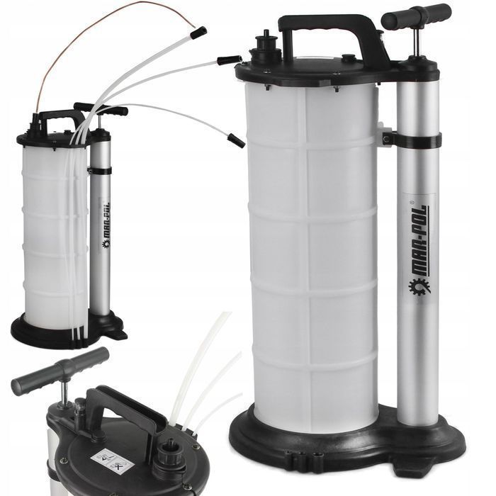 Zlewarka Wysysarka Do Oleju 9L Ręczna Odsysarka