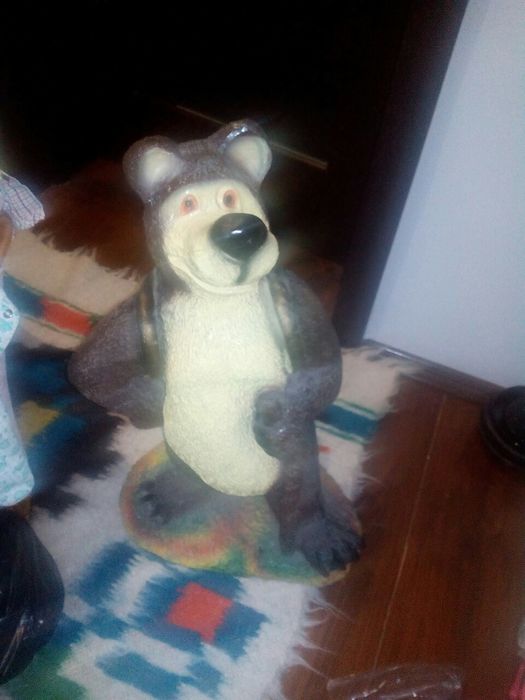 Садовий декор вуличка фігура ведмедика