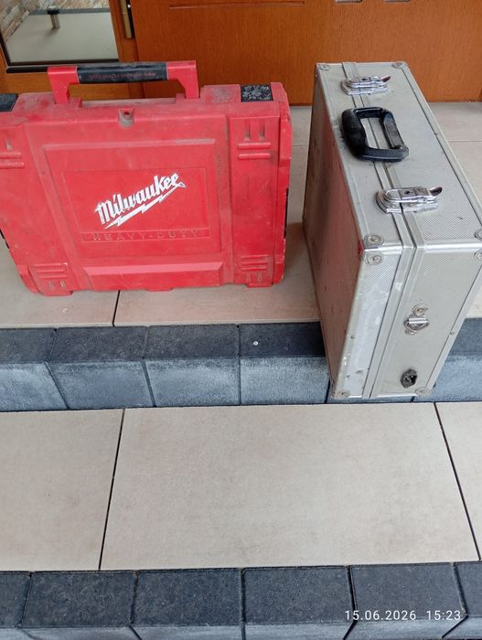 Skrzynka narzędziowa aluminiowa