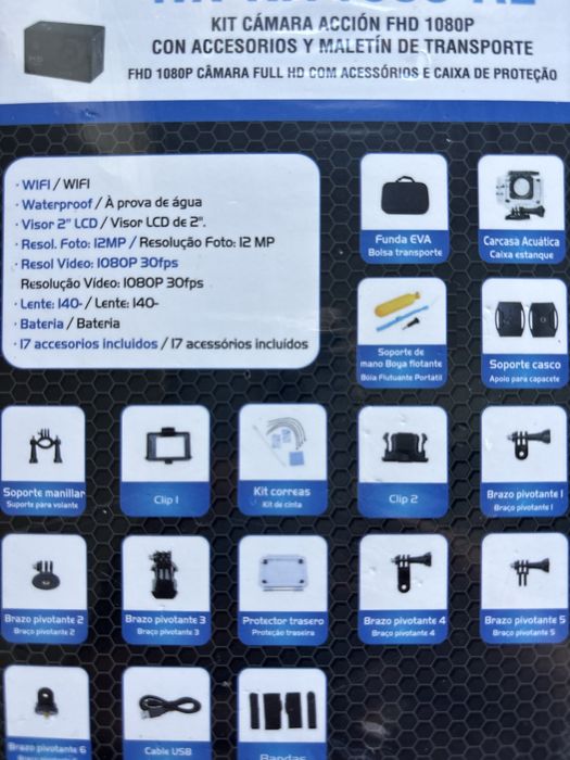 Cameras novas tipo GoPro