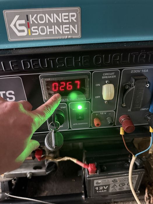 Генератор Konner & Sohnen KS 10000E ATS