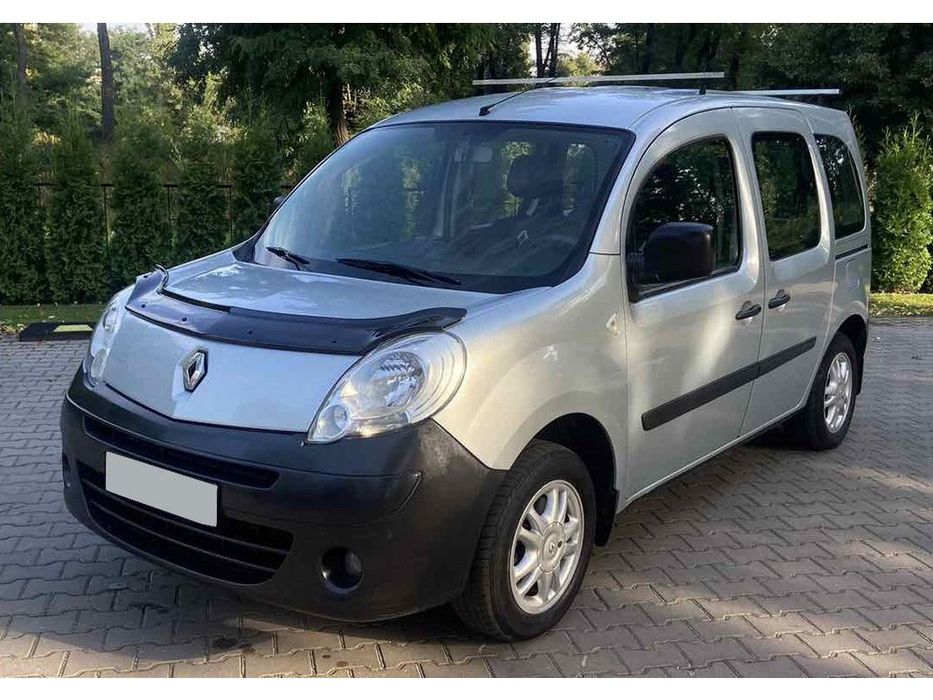 Renault Kangoo 2008-2013 Дефлектор капота (мухобойка) EuroCap