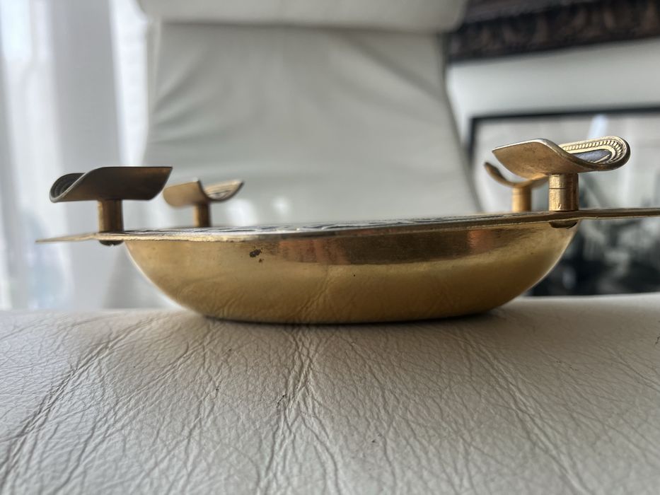 Cinzeiro vintage metal