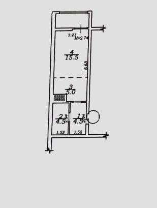 1-room apartment apartment by the address st. Kulikovo pole pl Oktyabrskoy revolyutsii pl (area 33,5 m²) - Atlanta.ua - photo 10