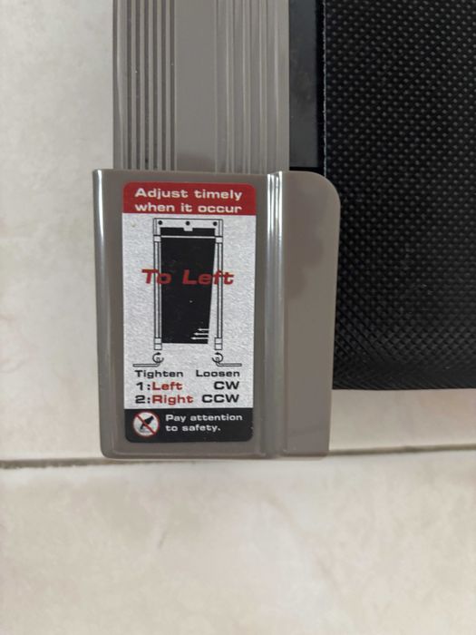 Passadeira corrida RACINGREAT guiador rebatível vel máx 10KmH 120Kg