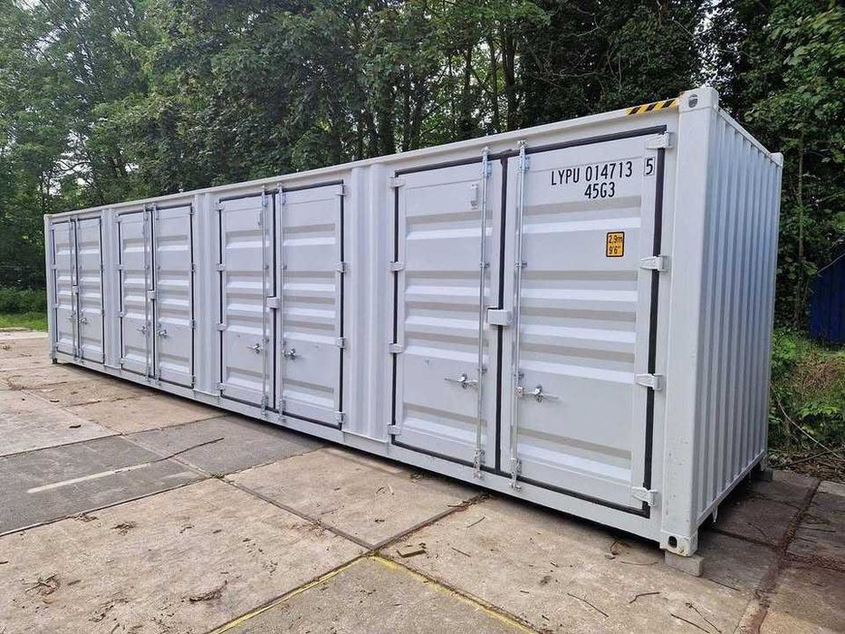 Nowy kontener morski 40 ft – transport w cenie