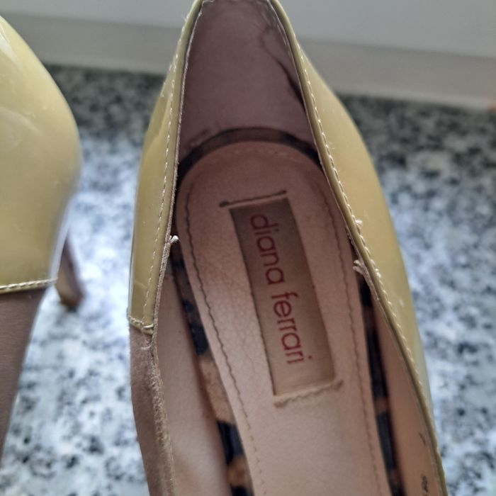 Szpilki ze skórki Diana Ferrari
