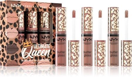 Подарунковий набір блисків для губ NYX Ultimate Queen  3 шт