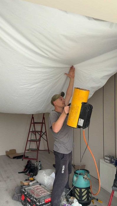 Натяжні стелі, потолки Хмель. Власні матеріали. Монтаж. Виїзд майстра