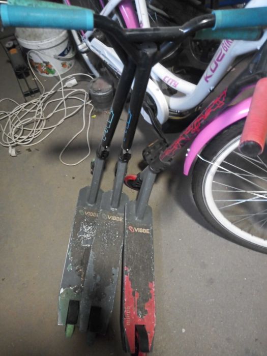 3 hulajnogi wyczynowe vibbe