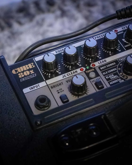 Amplificador Guitarra Elétrica Roland Cube 80x COSM