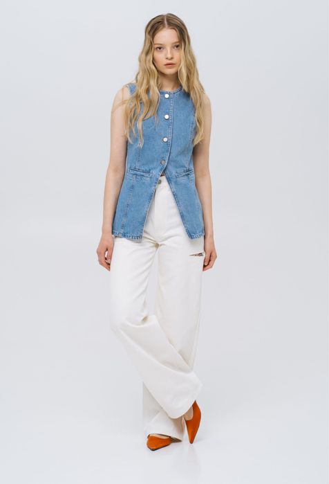 Джинси з розрізами Match Denim