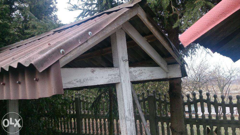 Dach, daszek. Do grilla, studni etc.