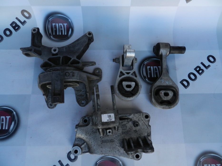 Подушка двигателя кронштейн КПП 1.3 1.4 1.6 1.9 Fiat Doblo Добло Combo