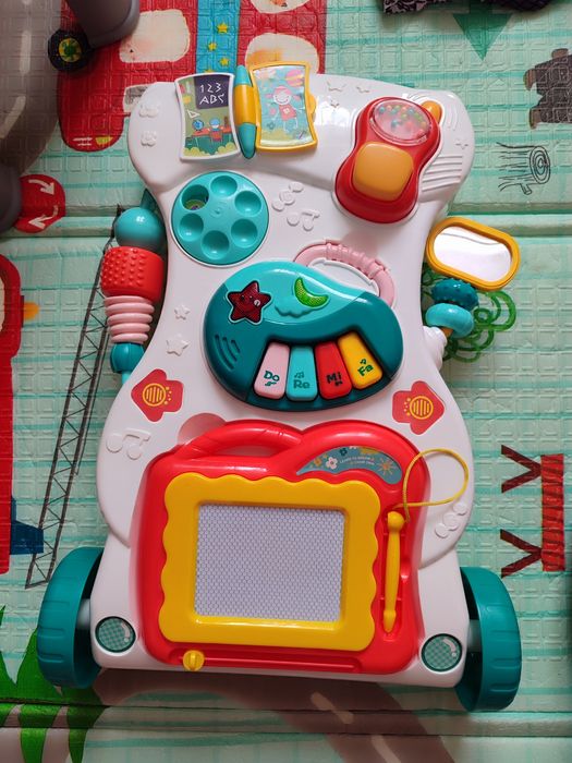 Ходунки-каталка «Перші кроки» толокар та столик