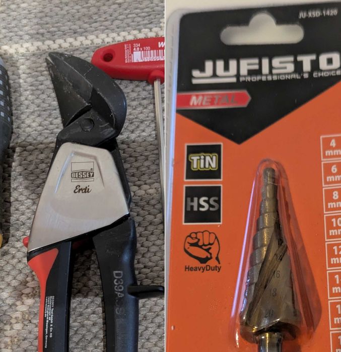 Мегалот новоe Инструмента BESSEY D39ASS KNIPEX Bahco Wiha + Шуруповерт
