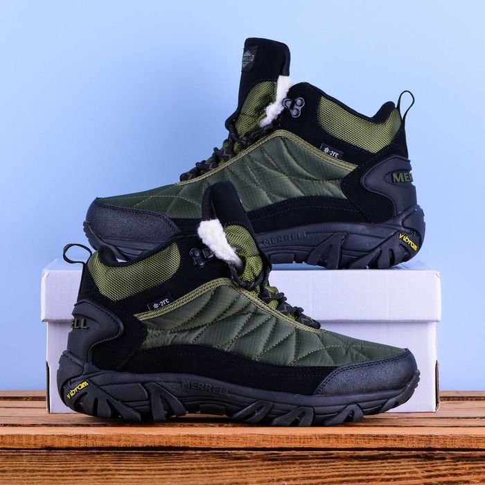(2211) Акція! Зимові Кросівки Черевики Merrell хутро (41-45) мерел