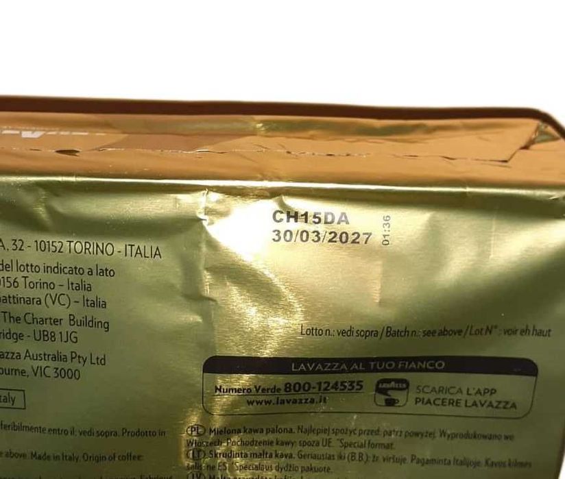 Lavazza Qualita Oro  Kawa Mielona  / 250 g